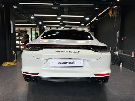 포르쉐 971 파나메라 터보 전동 스포일러 시공 작업 971 MK2.