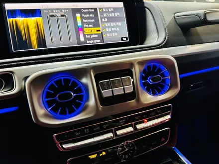 벤츠 G63 AMG 브라부스 LED 프론트립 + 송풍구 엠비언트 작업 지바겐 W464.