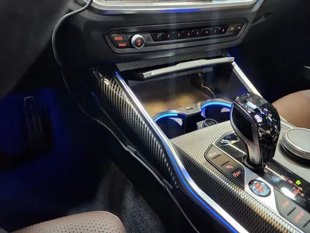 BMW G23 4시리즈 컵홀더 엠비언트 + 기어패널 엠비언트 확장.