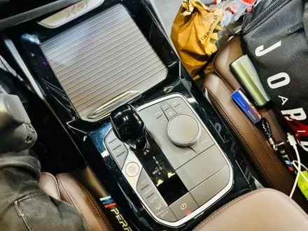 BMW X3 X4 실내 카본 인테리어 트림 교체.