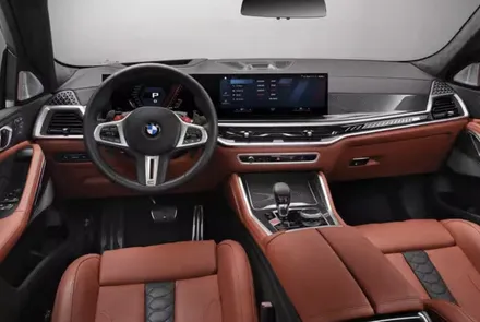 BMW 리얼 카본 인테리어 X5 X6 X7 페이스리프트.