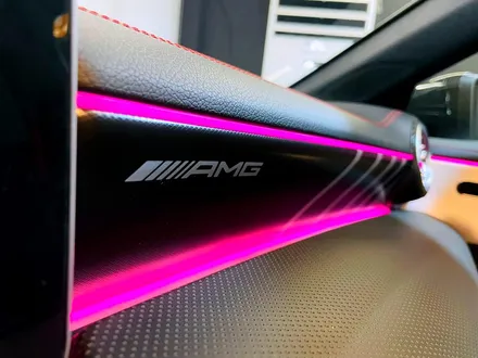 벤츠 C118 CLA 엠비언트 AMG 패키지. 미드레인지 스피커 + AMG 바 엠비언트 + AMG 핸들커버.