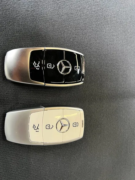 벤츠 스마트키 화이트 버전 튜닝 하기.