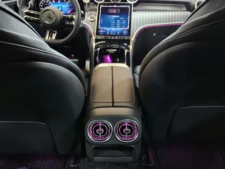 벤츠 GLC 후석 송풍구 엠비언트 확장 2024 X254.