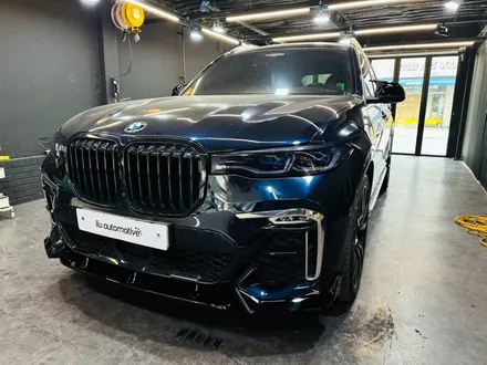 BMW X7 헤드라이트 보호 스모크 PPF