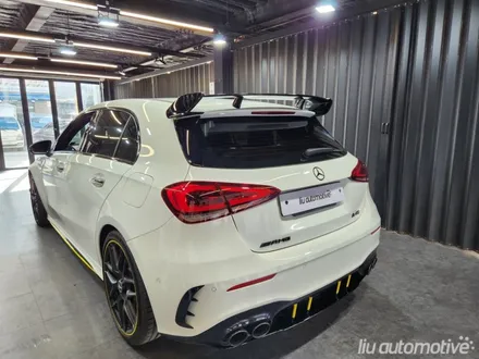 A45 AMG 빠진 옵션 블랙팩 파츠를 시공해 보았습니다.