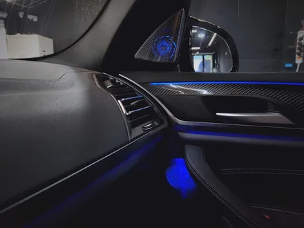 BMW G02 X4 LCI 엠비언트 연동 스피커 + 크리스탈 세트.