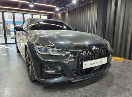 BMW G23 4시리즈 블랙팩 키드니그릴 교체.