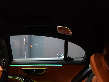 벤츠 W223 S클래스 피아노 인테리어 + 액티브 엠비언트 + 부메스터.