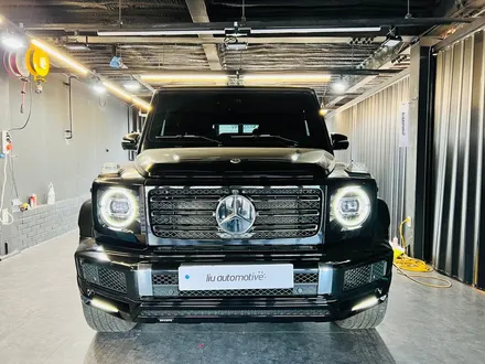 벤츠 W464 G400d 브라부스 타입 LED 프론트립.