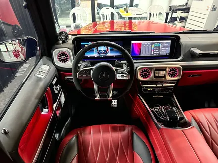 벤츠 지바겐 G63 AMG 송풍구 엠비언트 순정 LED사용 제작 시공.
