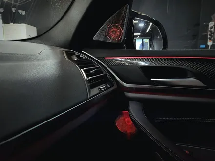 BMW G02 X4 LCI 엠비언트 연동 스피커 + 크리스탈 세트.