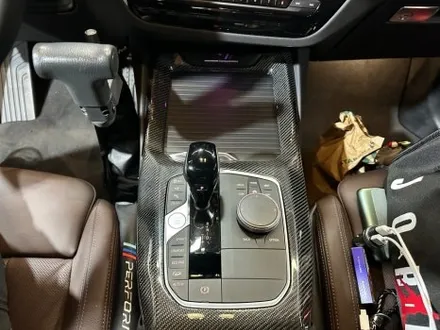 BMW X3 X4 실내 카본 인테리어 트림 교체.