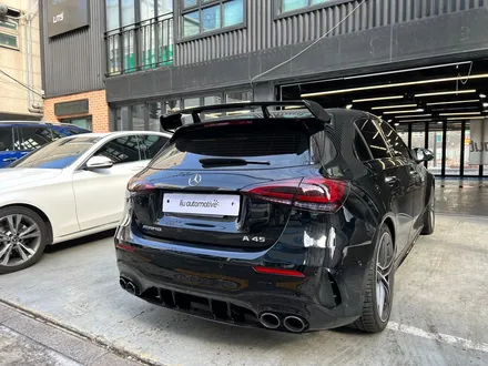 벤츠 W177 A45 AMG 헤드라이트 보호 블랙베젤 타입 PPF.