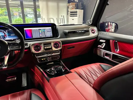 벤츠 지바겐 G63 AMG 송풍구 엠비언트 순정 LED사용 제작 시공.