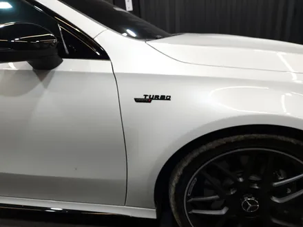 벤츠 A45 AMG 디퓨저 립 + 블랙팩 엠블럼 교체.