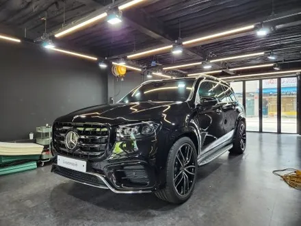 벤츠 2024 GLS 블랙팩 그릴 시공
