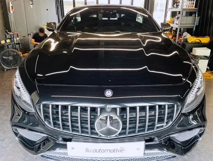 벤츠 S65 AMG 쿠페 송풍구 엠비언트. 전후석 송풍구 모두에 엠비언트 더하기.
