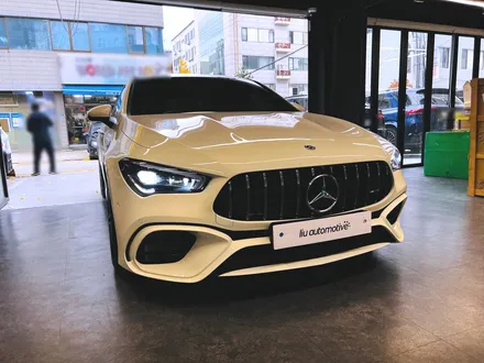 벤츠 CLA45S AMG 2열 후석 송풍구 인스톨. 송풍구 없는 후석에 꼭 필요한 시공.