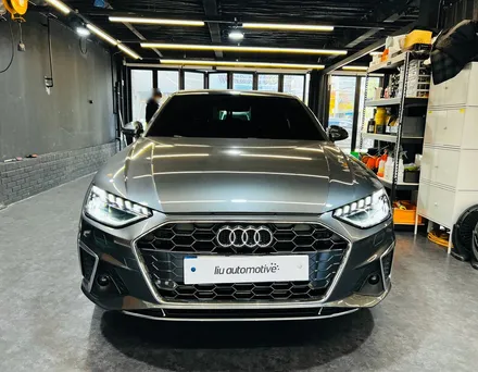 아우디 2021 A4 40TFSI 전동 트렁크 시공. 시공 후 모습 영상으로 확인해보세요.