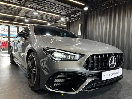 벤츠 C118 CLA45AMG 2열 후석 송풍구 설치 엠비언트 추가작업. 후석 송풍구 설치에 엠비언트까지.