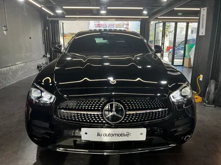 벤츠 W213 E클래스 크롬죽이기 블랙팩 + 송풍구 엠비언트.