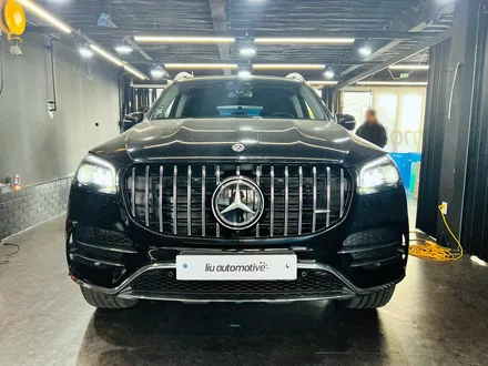 벤츠 GLS 63AMG 타입 디퓨저 머플러팁 교체.