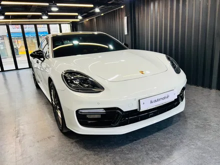 포르쉐 971 파나메라 크로노 레드 컬러 교체 변경.