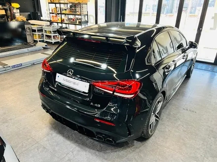 벤츠 W177 A45 AMG 헤드라이트 보호 블랙베젤 타입 PPF.