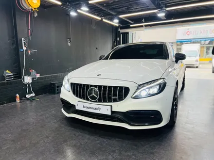 벤츠 W205 C63 AMG 송풍구 엠비언트 시공.