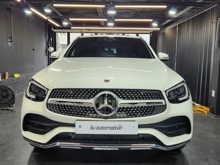 벤츠 2023 GLC 송풍구 + 대시보드 엠비언트 추가 설치.