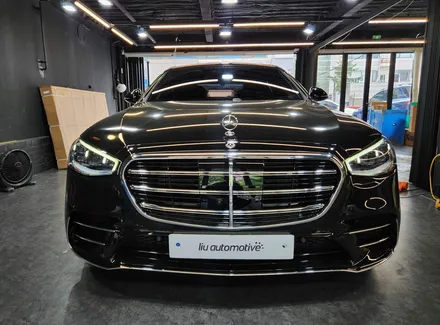 벤츠 W223 S500 빠진 옵션 추가 출고 액티브엠비언트 S클래스.