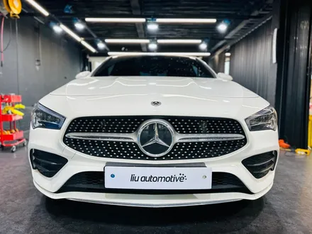 벤츠 C118 CLA 도어 미드레인지 엠비언트 연동 작업.
