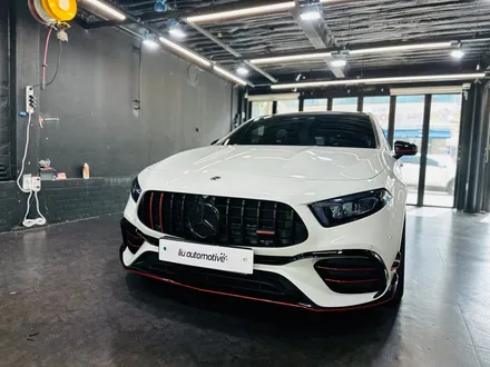 벤츠 W177 A45 AMG 순정 커멘드 조절 엠비언트 확장 시공 + 액티브엠비언트기능 추가.