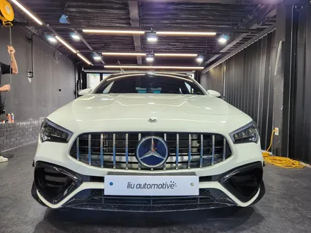 벤츠 CLA C118 순정 선글라스 보관함 생성후 엠비언트.