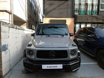 벤츠 G63 AMG 순정 베이지 시트 교체 작업 지바겐.