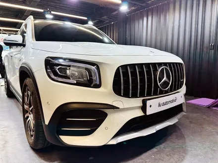 벤츠 GLB 35AMG 사이드스텝 + 블랙 머플러 교체.
