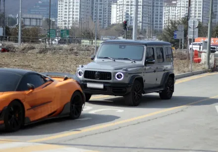 벤츠 G63 AMG 엔진오일 + 필터 교체 패키지