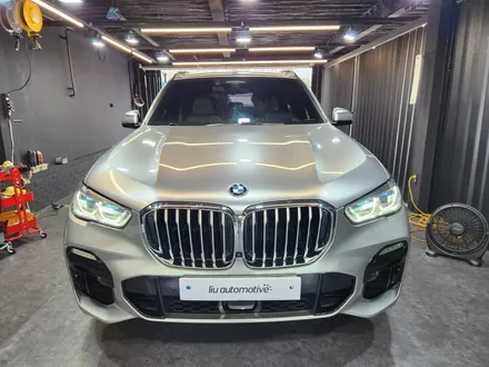 BMW G05 X5 실내 카본 트림 인테리어 교체 작업