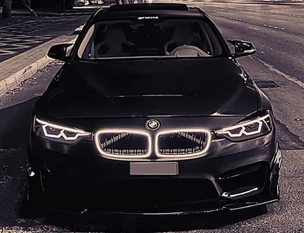 BMW F30 3시리즈 아이코닉글로우 프론트 그릴
