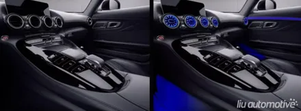 벤츠 AMG GT 2도어 송풍구 엠비언트 풀패키지.