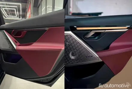 BMW G60 5시리즈 도어라인 크리스탈 실내 엠비언트 확장패키지.