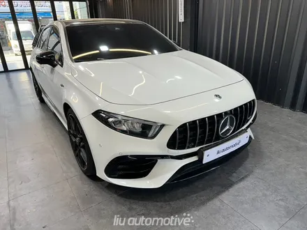 벤츠 A45 AMG 나이트 패키지 블랙팩 파츠.