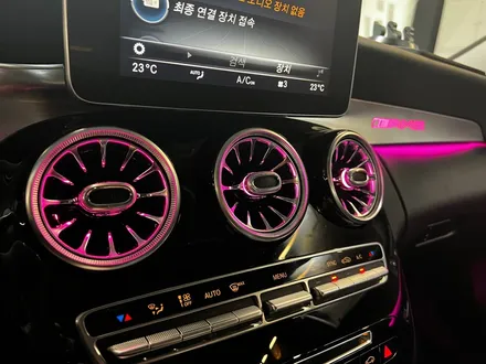 벤츠 W205 C클래스 인테리어 엠비언트 풀세트. 송풍구 + AMG바 + 리츠스마트엠비언트.
