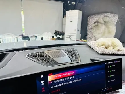 BMW i4 업다운 센터스피커.