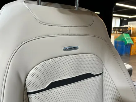 벤츠 G63 AMG 순정 베이지 시트 교체 작업 지바겐.