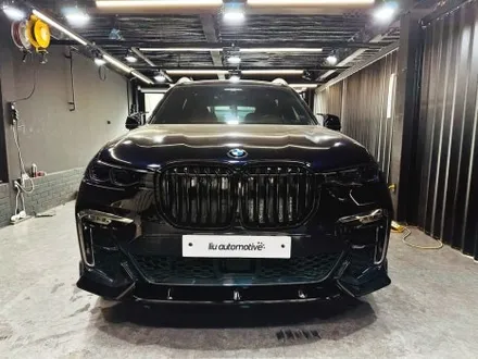 BMW X7 헤드라이트 보호 스모크 PPF