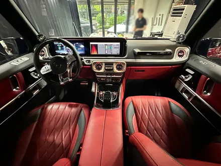벤츠 지바겐 G63 AMG 송풍구 엠비언트 순정 LED사용 제작 시공.