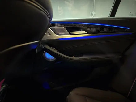 BMW G02 X4 LCI 엠비언트 연동 스피커 + 크리스탈 세트.