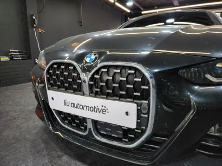 BMW G23 4시리즈 블랙팩 키드니그릴 교체.